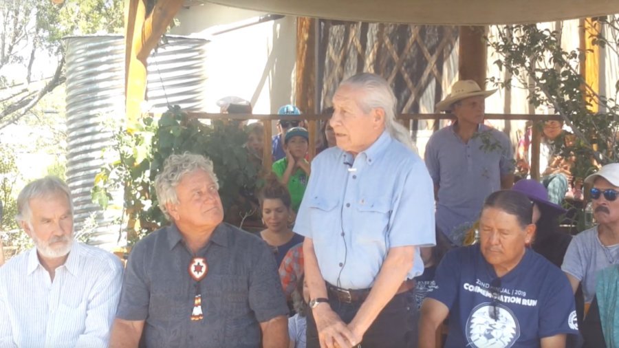 Oren Lyons – Faithkeeper of the Turtle Clan of the Seneca Nations of the Iroquois Confederacy – Santa Fe, NM 2019